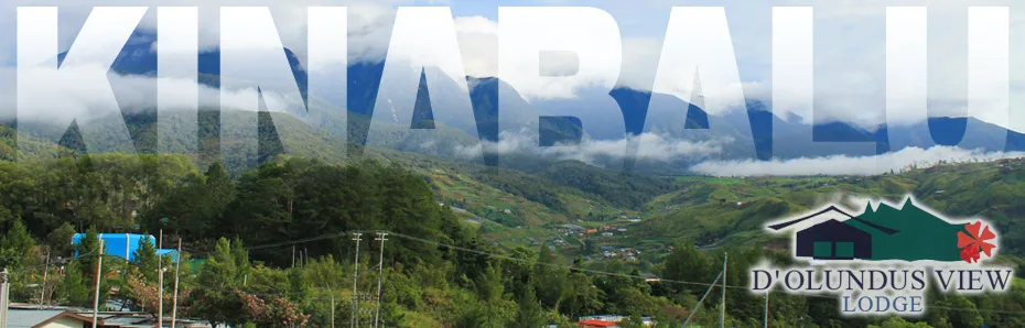 Mount Kinabalu and the Kundasang valley