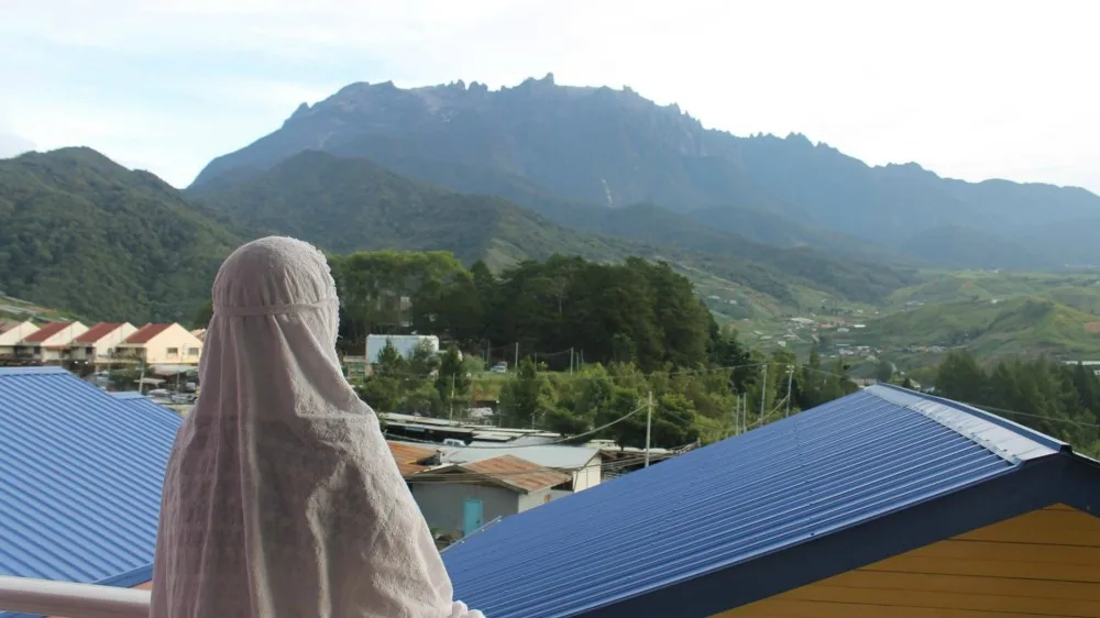 Kundasang mountain landscape